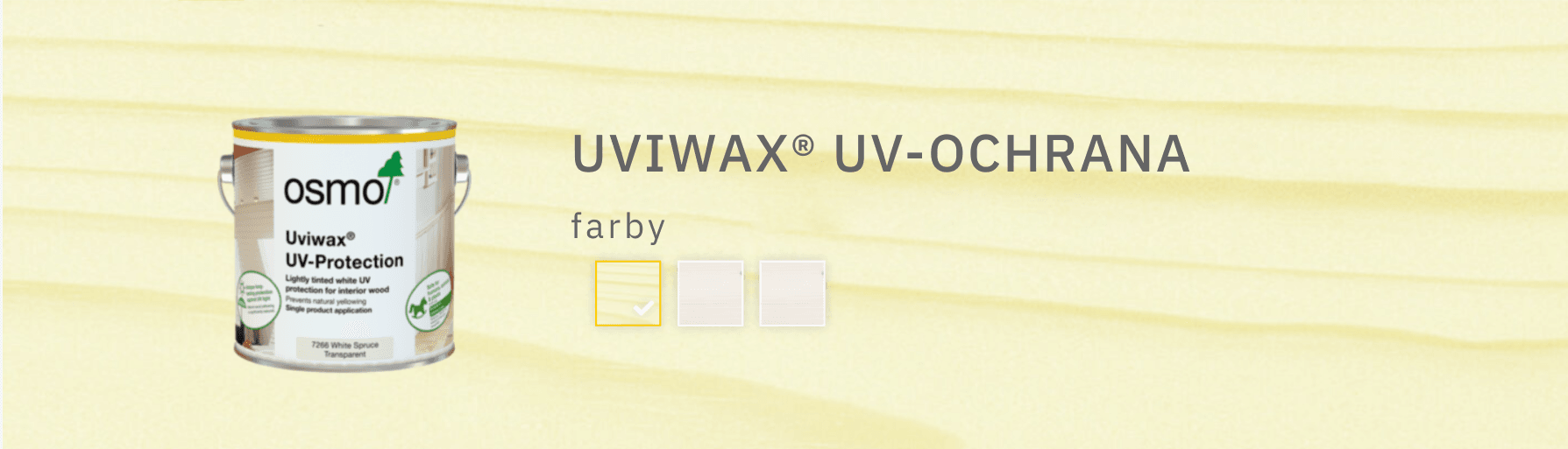 Osmo UVIWAX® UV Ochrana 7200 bezfarebný-